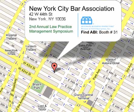 NY Map for New York City Bar Association