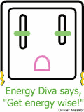 Image: Energy Diva Cartoon