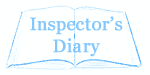 Image: Inspector's Diary