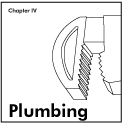 Chapter 4, Plumbing: Toilet Repair, Water Pipes, Hot Water Heater, etc.